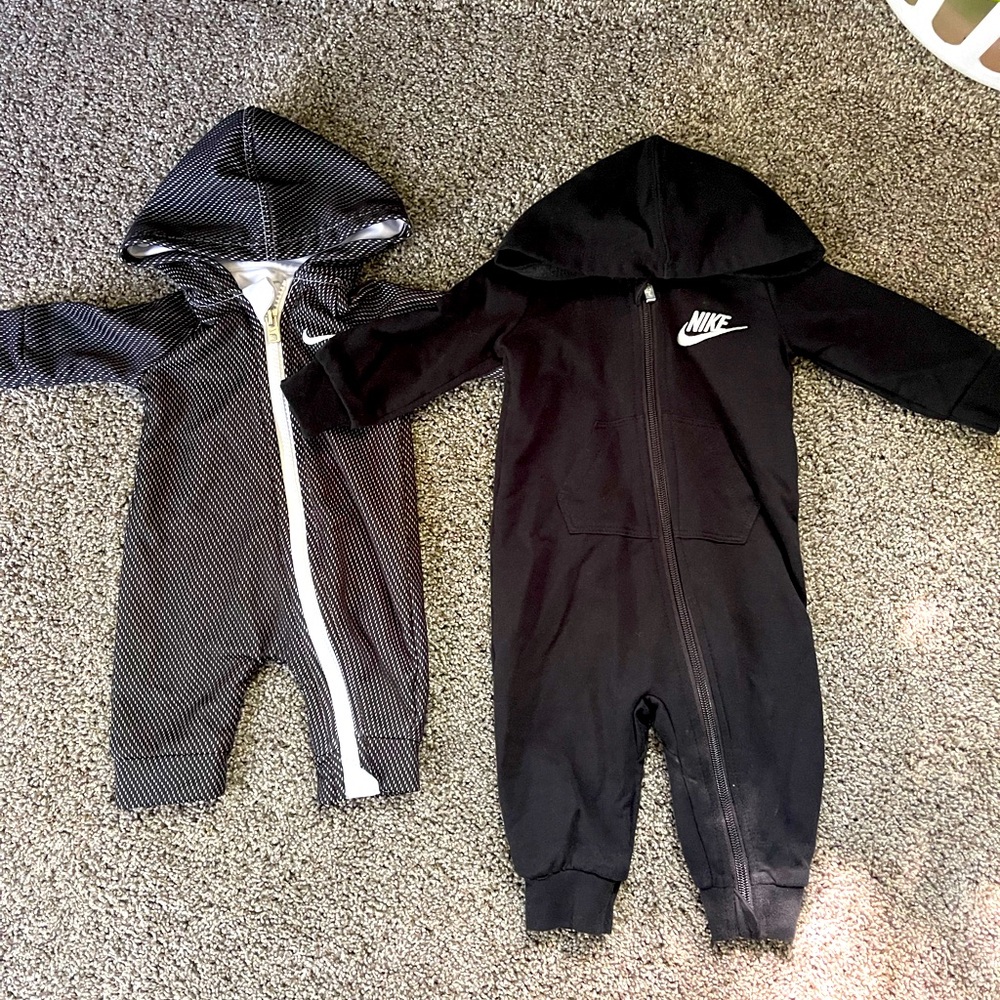 Nike Zip up onesies